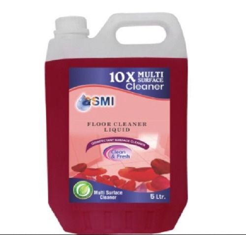5 Litres Can Liquid Rose Floor Cleaner For Multi Purpose Use