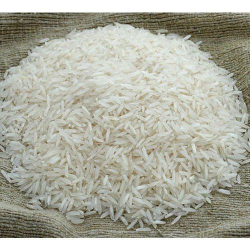  मध्यम अनाज सफेद रंग का बासमती चावल ग्लूटेन मुक्त और 6 महीने की शेल्फ लाइफ के साथ 