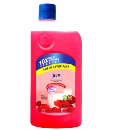 Liquid Rose Flavour Floor Cleaner With Foam Booster Feel Like Feather