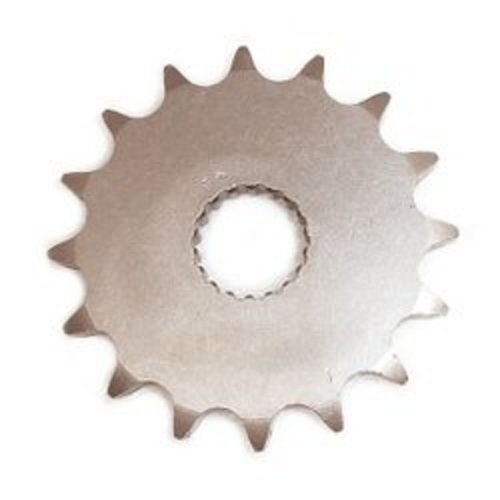 Stainless Steel Silver Colour High Metal Two Wheeler Front Sprocket