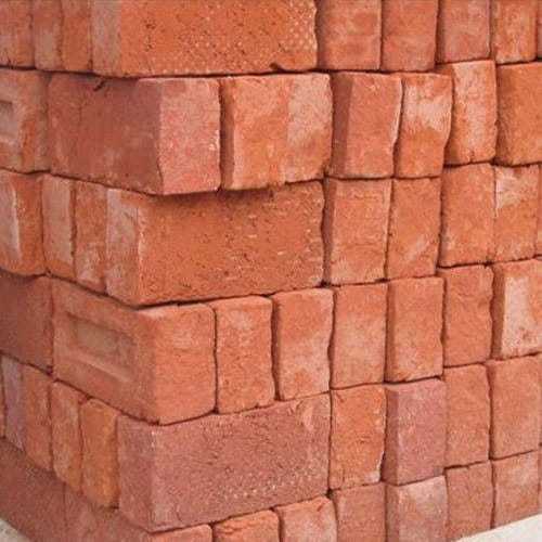 Light Weight Strong And Unbreakable Red Adobe Bricks For Construction, Industrial Dimension (L*W*H) 9 X 3 X 4 Inch