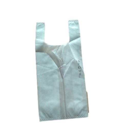 U Cut Non Woven Plain Bag With 2 Kg Weight Bearing Capacity For Grocery Bag Size: Comes In Various Sizes