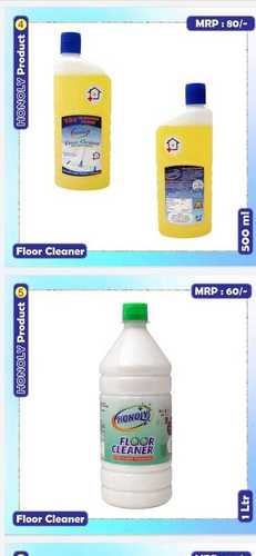 White And Yellow Floor Cleaner For Remove Hard Stains