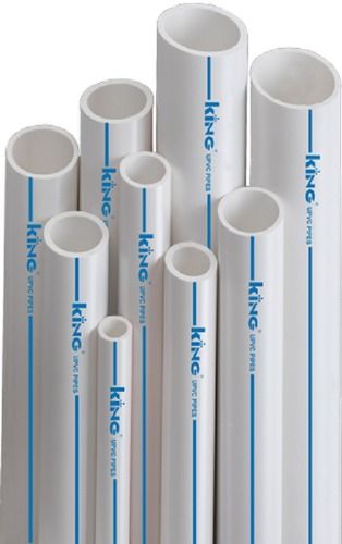 White  High Durability Strong Corrosion And Chemical Resistance Pvc Pipes For Industrial Use, Pipe Fitting