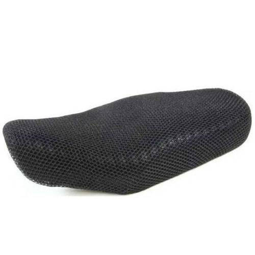 Sweat Free And Comfortable Black Net Seat Cover For Bike, Two Wheeler