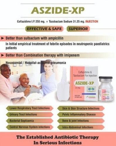 Ceftazidime And Tazobactam For Injection Storage: Cool & Dry Place