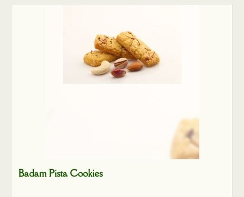 Delicious Taste and Mouth Watering Crunchy Badam Pista Cookies