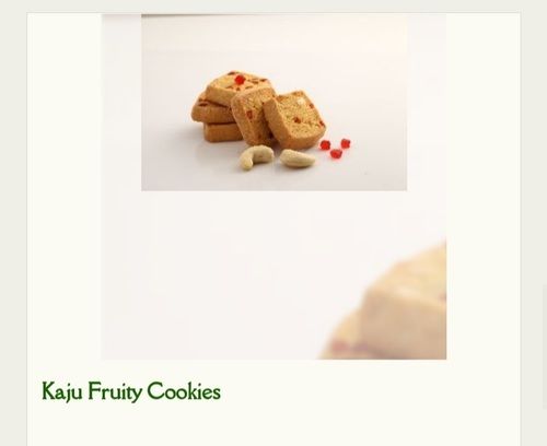 Low-Fat Delicious Taste And Mouth Watering Kaju Fruity Cookies