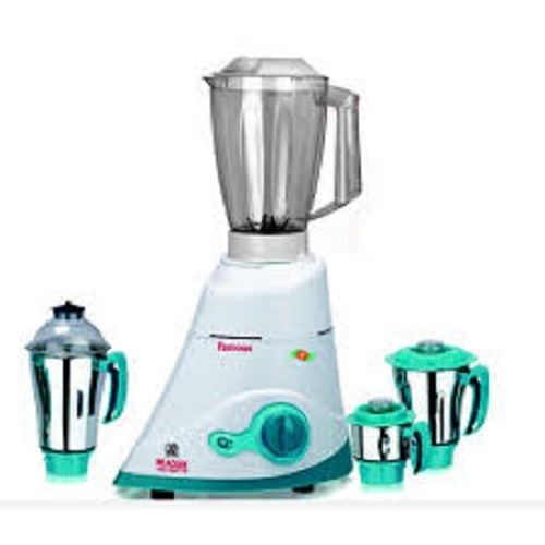 750 वॉट के साथ और 4 कंटेनर (हरा) के साथ प्रसिद्ध पीकॉक मिक्सर ग्राइंडर