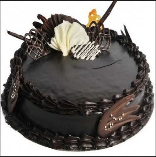 Good In Taste Easy To Digest Dark Brown Chocolate Cream Coated Chocolate Cake