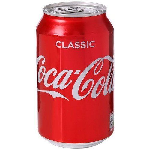 Natural Flavors And Sugar Red Colour Can Coco Cola Cold Drink