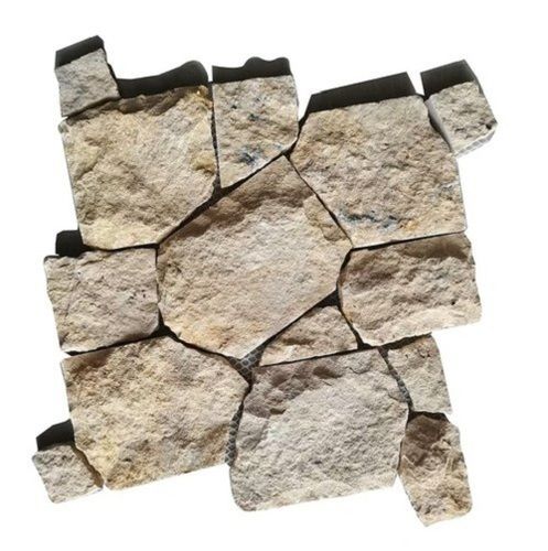 Retro-Art 3d Wall Panels Wild Stone For Wall Coverings, (Gray Color, Brown Beige) 