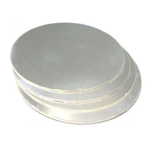 Accurate Cut To Size Circles 7 Inch Round Shape Silver Coated Cardboard Cake Base Board For Cake Packaging