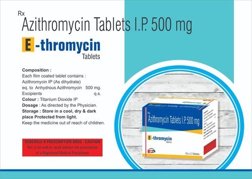 Azithromycin Tablets I.P. 500 Mg
