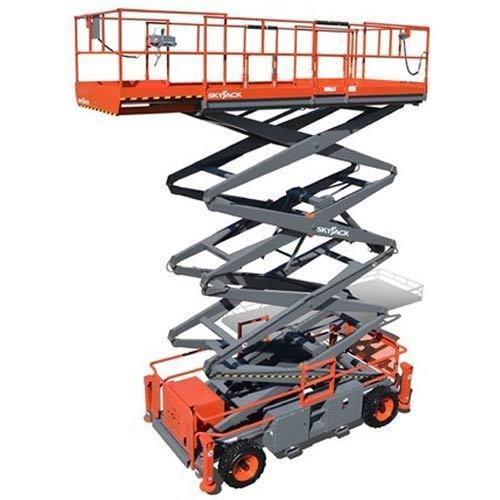 Diesel Scissor Lift With 0-0.3 Ton Capacity