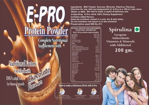 E Pro Protein Powder 200 Gm For Ladies