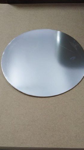 Eco Friendly 7 Inch Round Shape Silver Coated Cardboard Cake Base Board For Cake Packaging