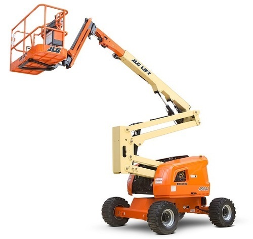 Electric Articulated Boom Lift - Max Height 150ft, Load Capacity 200-250 Kg | Heavy Duty, Multi Color, Easy to Operate, Diesel Powered