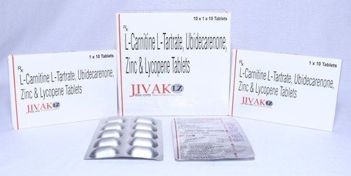 L-carnitine L-tartirate Ubidecarenone Zinc Lycopene Tablets