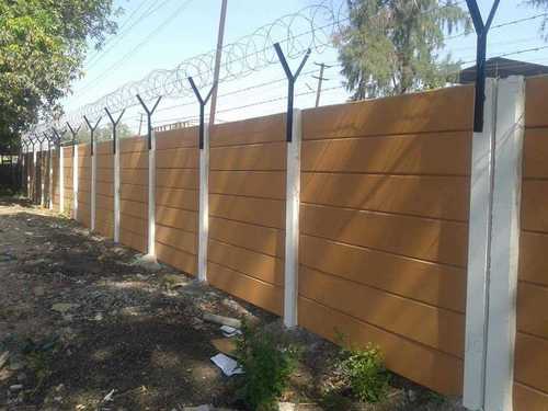 RCC Precast Boundary Wall With 6- 7 Feet Height