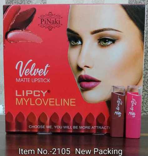 Skin Friendliness Easy To Apply Lipcy Myloveline Natural Velvet Matte Lipstick