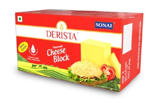 Sonai Derista Mozzarella Processed Block Easy Grate Cheese, 1kg Box