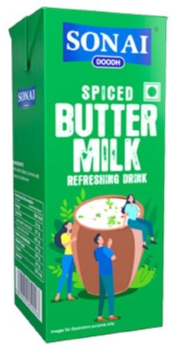Sonai Doodh Nutrition Enriched Spiced Butter Milk Refreshing Drink, 200ml Tetra Bricks Pack