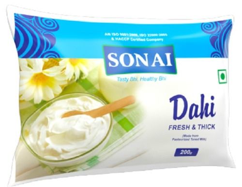 Sonai Nutrition Enriched Preservative-Free Fresh And Thick Curd (Dahi), 200gm Pouch