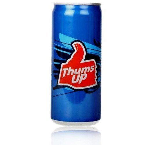 Thums Up Tin Canned Cold Drink For Instant Refreshment And Energetic