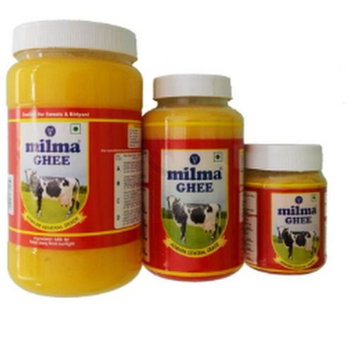 100% Natural And Pure Light Yellow Color Milma Ghee For Food & Pooja