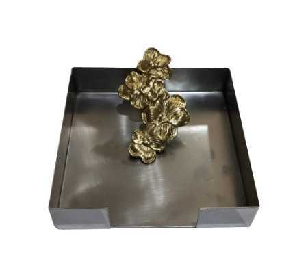 15x15cm Stainless Steel Napkin Holder