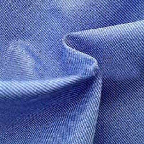 Blue Color Plain Raw Silk Fabric Most Established And Dazzling Texture Density: 0.45 Gram Per Cubic Meter (G/M3)