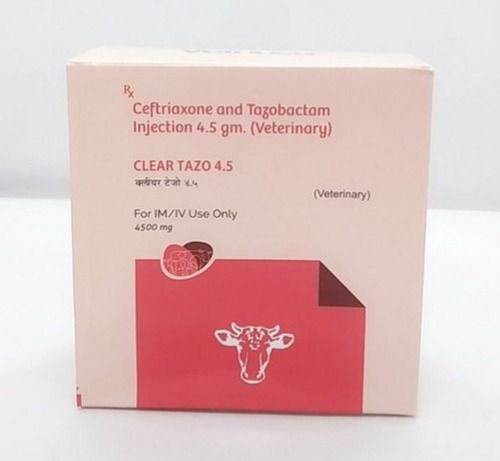 Ceftriaxone Sodium & Tazobactam Injection 4.5gm