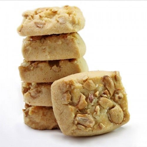 Hygienically Processed Tasty And Healthy Badam Cookies For Snacks With Safe Packing