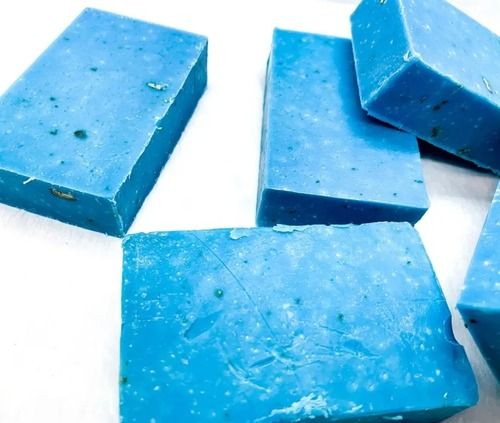 Ice Cool Moisturizing Bath Soap - 75 gm, 100 gm, 125 gm | Solid Blue, Fresh Glycerin Formula, Customized Logo for All Skin Types