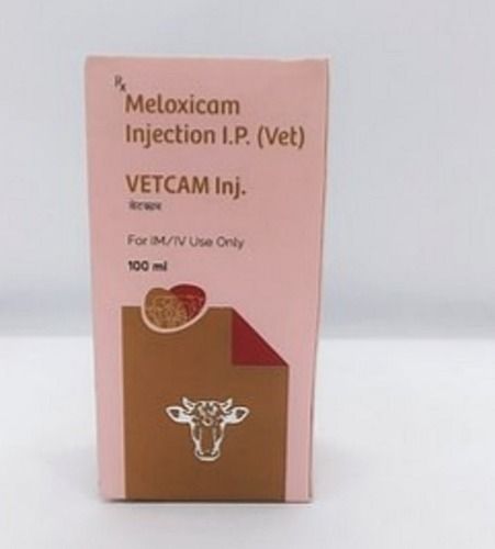 Liquid Meloxicam Injection 5 Mg/Ml For Joint Pain 100Ml Pack