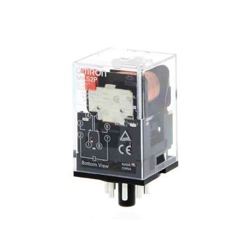 Mks3Pin-D-5/110Vdc, Omron 10A,11 Pin Round 3C/O, Plug In Relay With Diode, Indicator And Reset Button Diameter: 20 Millimeter (Mm)