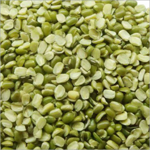 Natural Taste Easy To Cook Rich Protein Dried Green Split Chilka Moong Dal Grain Size: Standard