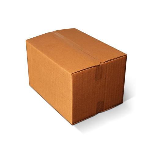Premium Quality And Highly Durable Brown Colour Rectangle Plain Corrugated Boxes