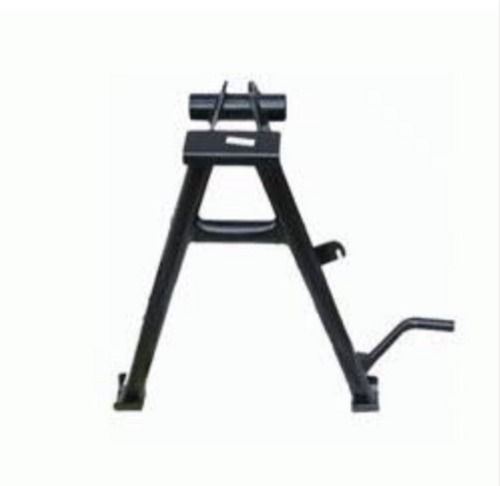 Two Wheeler Reliable Service Life Ruggedly Constructed Easy To Install Iron Black Bike Main Stand