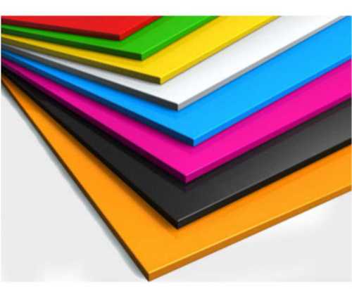 Shiny Looks Waterproof Plastic Sheet Available In Different Colors