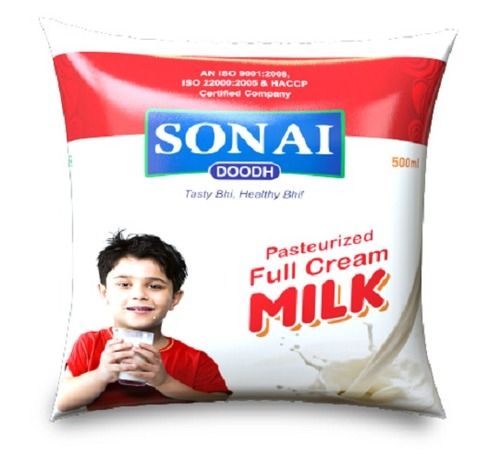 Sonai Nutrition से भरपूर हाइजीनिक रूप से प्रोसेस किया हुआ पाश्चुरीकृत फुल क्रीम मिल्क