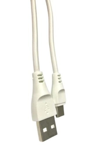 1 M Nonconductive Pvc Mobile Devices Data Cable White Color 4 Pin Usb Outer Diameter: 0.265I? 0.30 Inch (In)