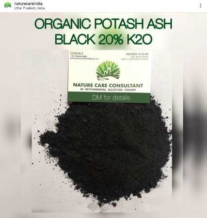 100 % Organic Potash Ash w/ 20 % K2O