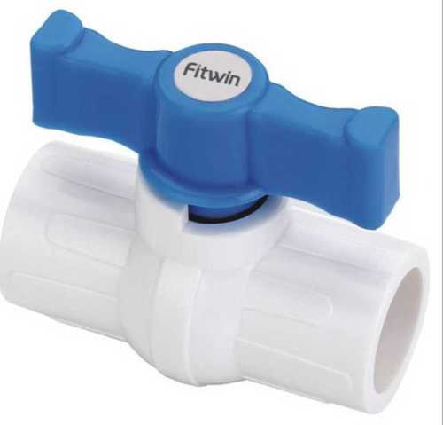 नीला और सफेद रंग का Upvc बॉल वाल्व आवेदन: वाटर फिटिंग