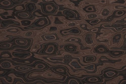 Anti Acid Ebony Burl-912 Engineered Ebony Wood Veneer Sheet For Furniture Decoration