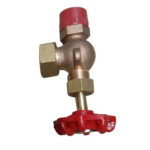 Gun Metal Bronze Water Level Gauge With Threaded Connection And Galvanized Finish Grade: Industrial