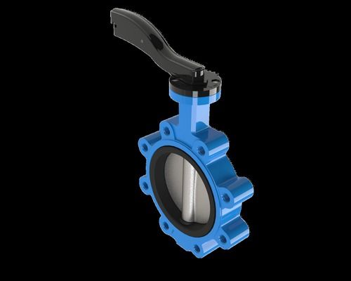 Natural Industrial Grade Lugged Type Butterfly Valves With 1 Bar Body Test Pressure