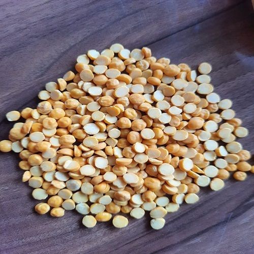 Organic Yellow Colour Split Chana Dal, Wealthy In Fiber And Protein And Delicious Broken (%): 100%