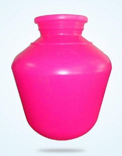 Round Super Quality Leak Proof Pink Color Plastic Water Storage Pot For Home